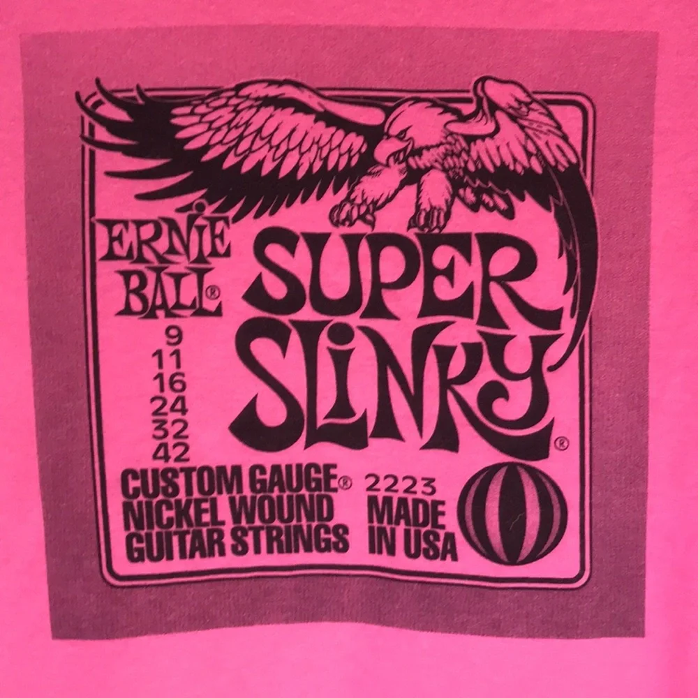 Ernie Ball Super Slinky Unisex Tee - Picture 3 of 5